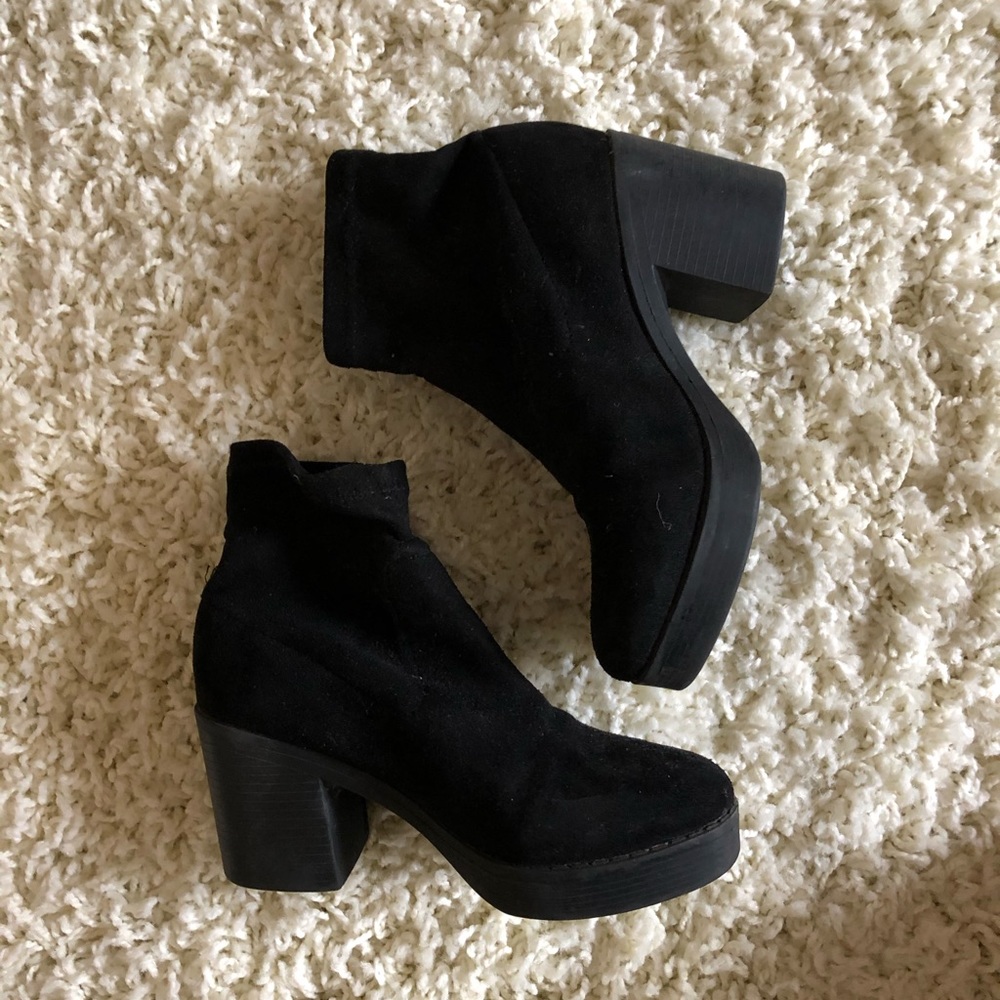 Platform Sock boots US 6